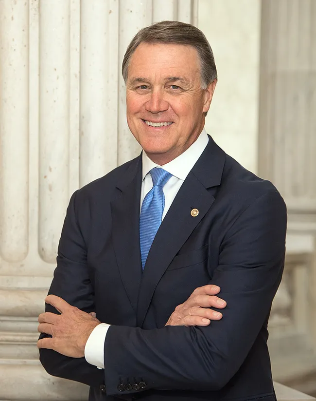 A portrait of David Perdue